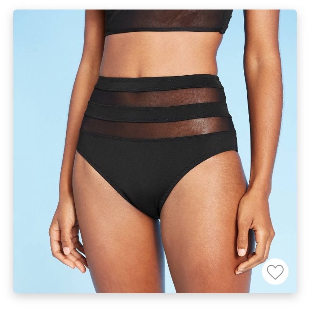 NWT high waisted bikini bottoms